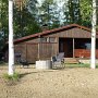 The cottage pond has a sandy, gradually deepening shore and warm waters for both children and adults to swim in. <br /><br />If the sun gets too hot, you can sit in the nice cool shade of surrounding birch trees. 